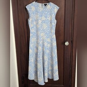 Who What Wear Floral Midi Dress Size Medium